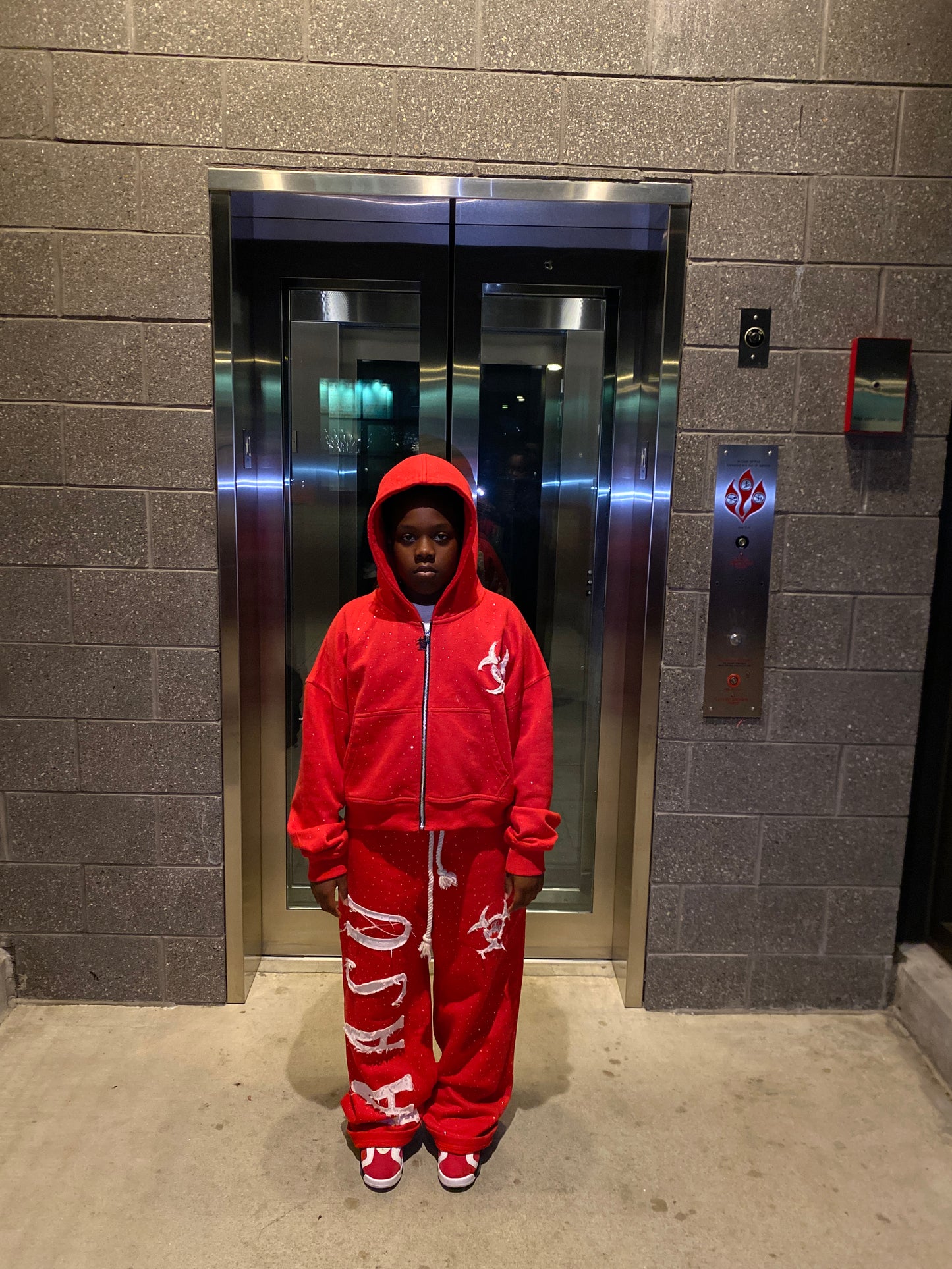 Rhinestone KAASU SweatSuit