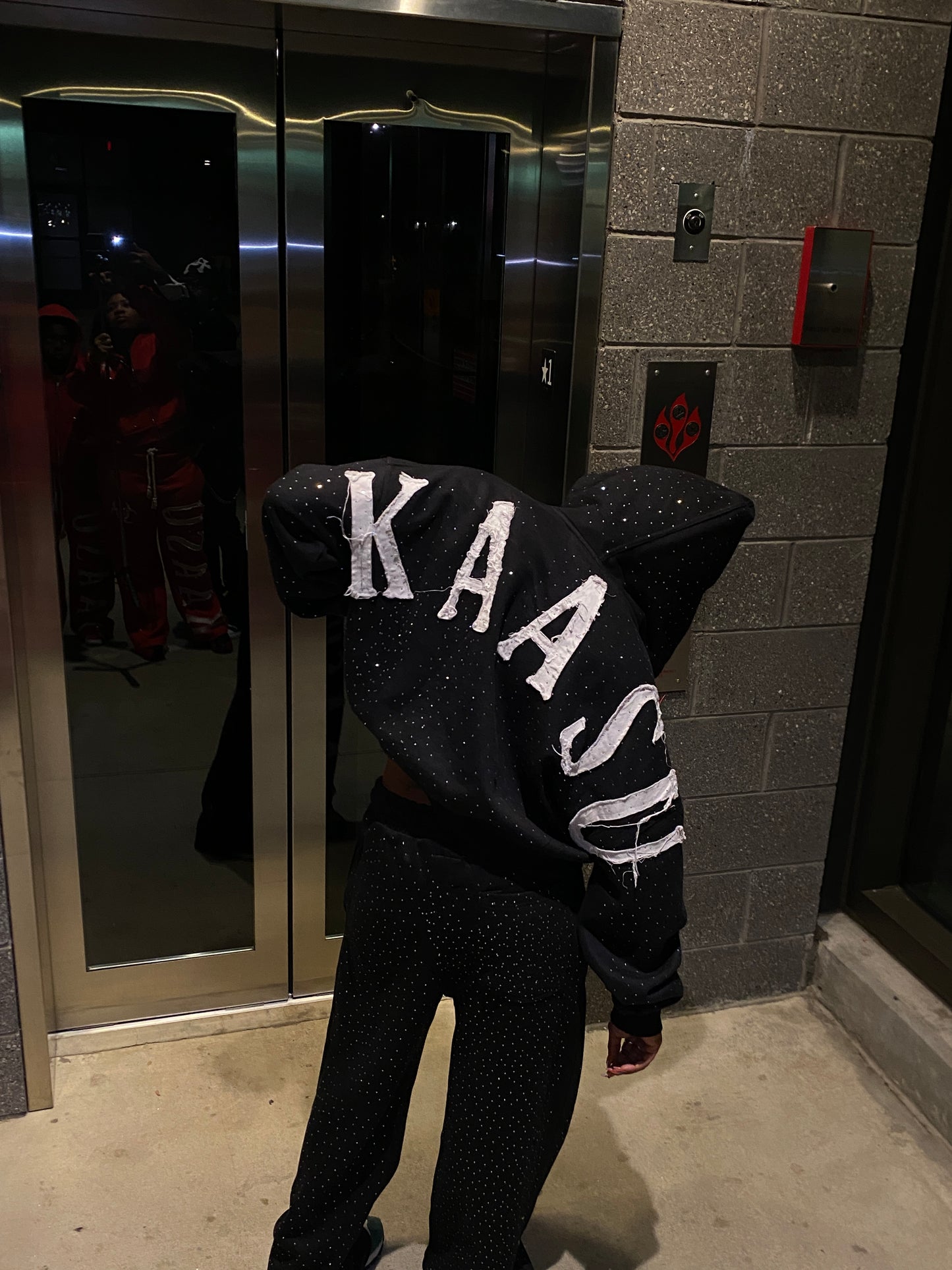 Rhinestone KAASU Sweatsuit
