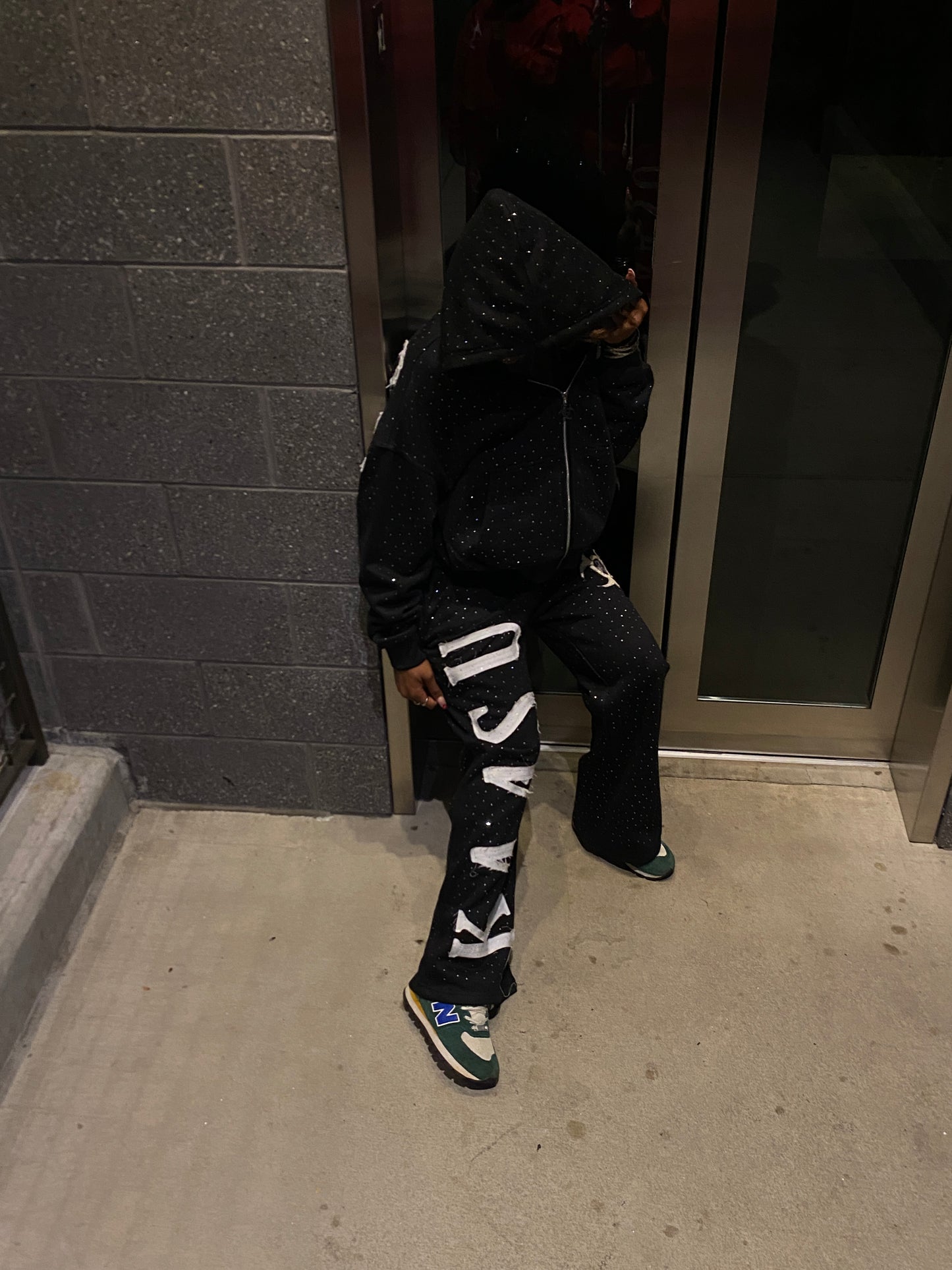 Rhinestone KAASU Sweatsuit