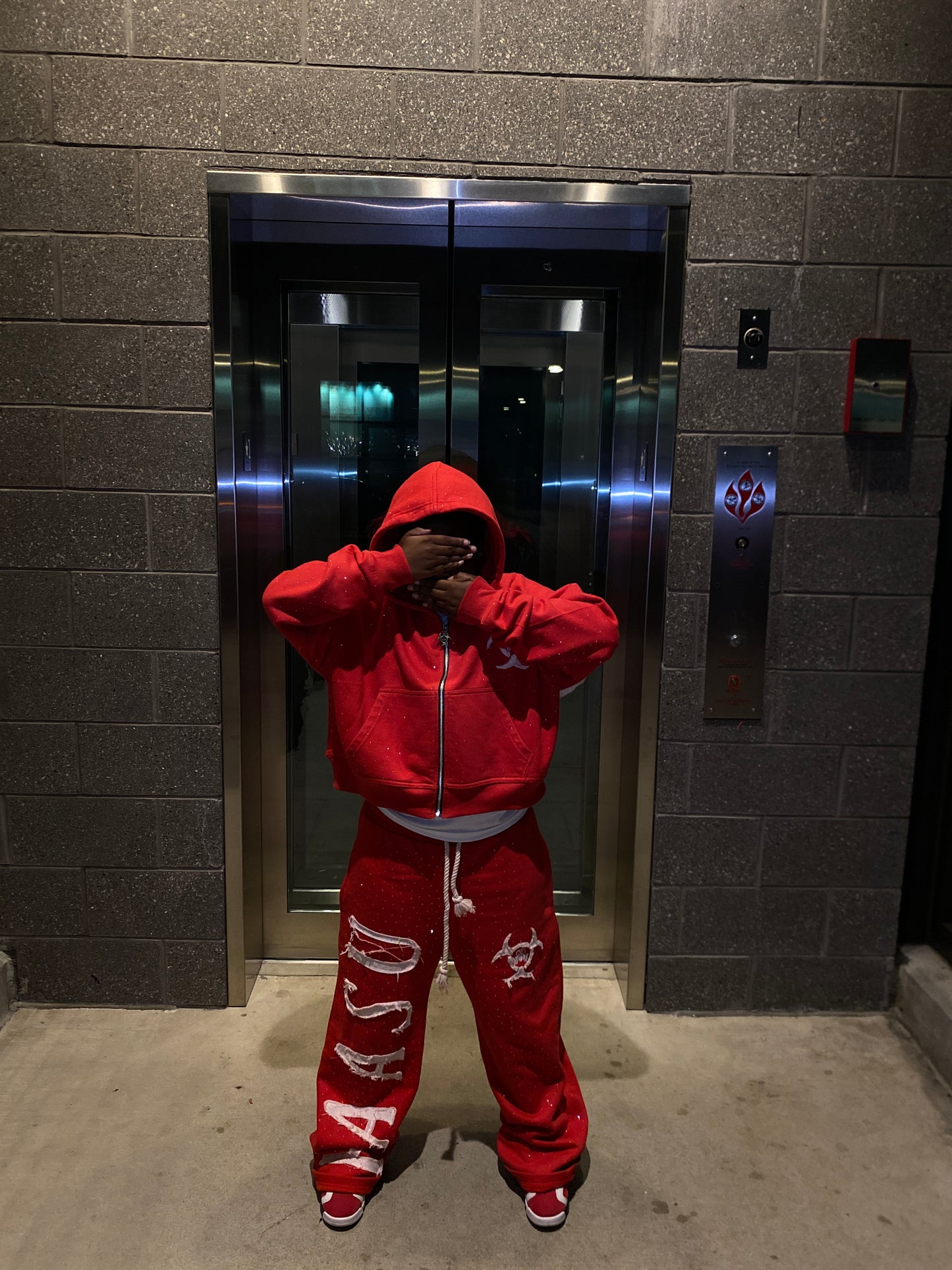 Rhinestone KAASU SweatSuit